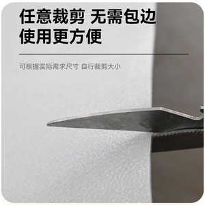 Alfombra de PVC para mascotas, lavable y fácil de limpiar, alfombra de cuero con diseño de dibujos animados para sala de estar, estilo Morandi, impermeable y resistente al aceite. - Product Image 4