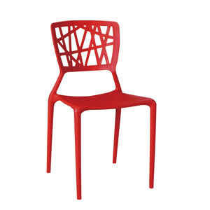 เก้าอี้พลาสติกสำหรับสวนแบบขายส่งจากเม็กซิโก เก้าอี้ร้านอาหารแบบมีพนักพิงโปร่ง เก้าอี้คาเฟ่แบบซ้อนได้ เก้าอี้พลาสติกสำหรับรับประทานอาหาร - Product Image 3