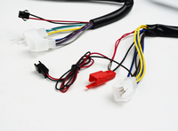 Interruptor Combinado con Botón de Modificación de Luces para Motocicletas y Vehículos Eléctricos, Interruptor de Bocina LED, Interruptor de Arranque y Interruptor de Emergencia