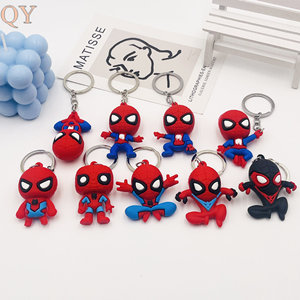 QY Cartoon Character Keychain Cute PVC <b>Key</b> <b>Ring</b> Bag Charm Backpack Pendant <b>Car</b> <b>Key</b> Accessory Gift for Kids - Product Image 3