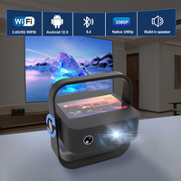Projecteur intelligent Yinzam A3 1080P Full HD à écran tactile Android, projecteurs LED interactifs, écran tactile WiFi 6, mise au point automatique