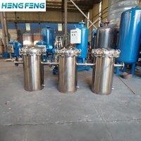 Peralatan Pengolahan Air Pompa Saringan Keranjang HENGFENG dengan Kapasitas 500L/Jam Melindungi Sistem Membran & Nozel