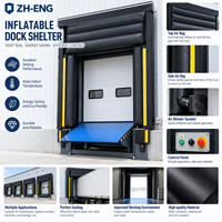 Niveleur de quai hydraulique, abri de quai gonflable, plateforme de chargement, système de chargement de camions pour entrepôt