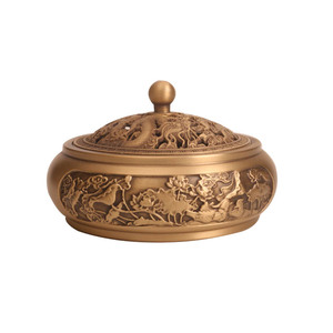 Quemador de Incienso de Cobre Puro Tongpu Craftsman, Quemador de Incienso de Sándalo, Quemador de Incienso de Estilo Antiguo, Incienso para el Hogar - Product Image 5