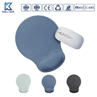 Repose-poignets ergonomique personnalisé bleu ciel clair en mousse à mémoire de forme confortable pour clavier et souris, idéal pour le gaming, l'ordinateur portable et le bureau