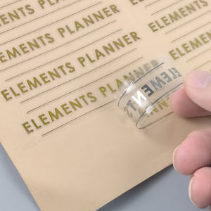 Papel de Transferencia UV de Buena Calidad, Etiquetas para Velas, Embalaje, Impresión de Vinilo de Alta Calidad, Adhesivo Transparente, Adhesivo Metálico, Adhesivo Troquelado - Product Image 1