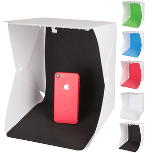 Nhiếp ảnh Có Thể Gập Lại <span class=keywords><strong>Mini</strong></span> 20cm Nút Loại Ảnh Ánh Sáng <span class=keywords><strong>Studio</strong></span> <span class=keywords><strong>Box</strong></span> với 5 Màu Sắc Nền Lều - Product Image 4