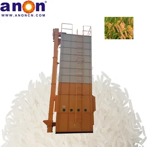 ANON çeltik kurutucu mısır için 10T/15T/30T sürekli akış tahıl çeltik fiyat kurutma pirinç kurutma