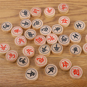 <strong>6</strong>-in-<strong>1</strong> Tabletop Multifunction Wood Puzzle <strong>Set</strong> Includes Gobang Flying Chess Snake Chess Chinese Chess Board <strong>Games</strong>-EN71 Certified - Product Image 5