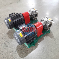 KCB série 110V acier inoxydable 55 83.3 pompe de transfert d'huile de cuisson chaude électrique Palm pompe à engrenages kcb 200 1.1kw 380V
