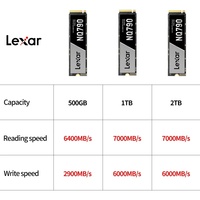 Lexar NQ790 SSD NVMe PCIe4.0x4 500GB 1TB 2TB 4TB Solid State Drive Gaming untuk PS5 PC Laptop