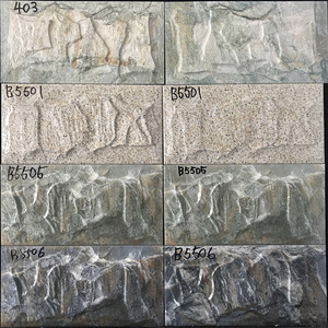 Piastrelle ceramiche smaltate in stile classico cinese 200x400mm e 300x600mm, piastrelle da parete esterna per balcone di villa - Product Image 2