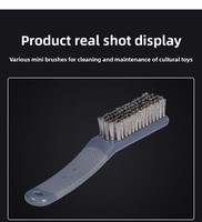 Brosse métallique industrielle en acier avec manche en silicone, haute densité, pour nettoyage et décapage de rouille, personnalisable avec logo OEM, vente en gros, directement de l'usine