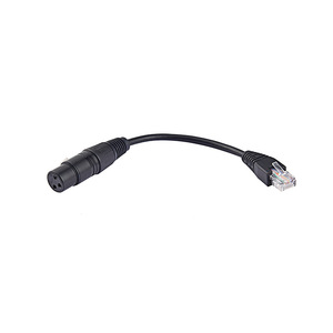 สายเคเบิลเสียง Rj45 ตัวผู้เป็น XLR 3 พินตัวเมียสำหรับการส่งสัญญาณไฟเวที Dmx512 - Product Image 2