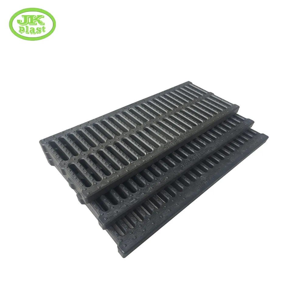 Polymer material gutter cover plastic gutter kitchen sewer manhole cover for drainage channel