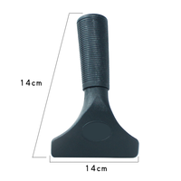 LumaView WFT-03 Raclette en caoutchouc souple résistante au froid pour film de protection automobile et teinte de vitres, outil d'installation PPF 14x13CM