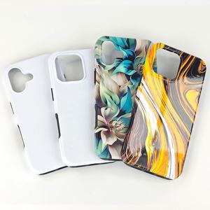 <span class=keywords><strong>Coque</strong></span> <span class=keywords><strong>de</strong></span> téléphone magnétique 2-en-1 3D vierge pour sublimation pour iPhone 12 13 14 15 16 17 Pro Max, <span class=keywords><strong>coque</strong></span> arrière magnétique en TPU PC pour personnalisation DIY - Product Image 5