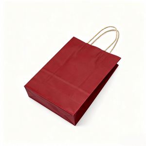 KM <b>Small</b> Kraft Paper Gift <b>Bags</b> with Handles Bulk Brown Paper Sacks for <b>Small</b> Business Retail Merchandise Wedding Birthday Party - Product Image 4