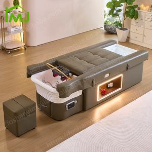 Fauteuil de Pédicure et de Massage Thaïlandais avec Bac à Shampoing pour Salon de Coiffure et Lit pour <span class=keywords><strong>Spa</strong></span> Capillaire Japonais - Product Image 2