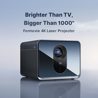 Nouveau Projecteur Laser Formovie X5 Véritable Qualité Cinéma Laser ALPD 4K Ultra Lumineux 2450 Lumens CIVA Projecteur 4K 1000 Pouces