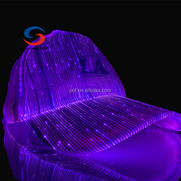 Gorra LED Recargable USB-C para Camioneros, Deportiva, Transpirable e Impermeable, para Correr de Noche, Ciclismo y Trabajo al Aire Libre
