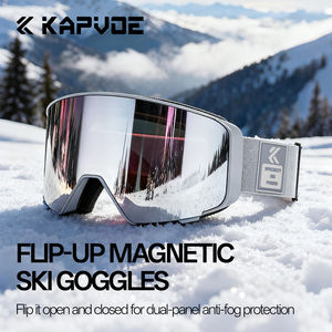 Lunettes de neige photochromiques haut de gamme hommes lunettes de <span class=keywords><strong>Ski</strong></span> Snowboard <span class=keywords><strong>masque</strong></span> Anti-buée pour femmes lunettes de Protection UV400 en vente - Product Image 2