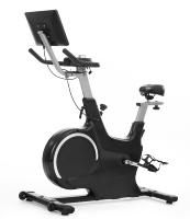 Vélo de spinning magnétique professionnel en acier pour l'exercice en intérieur et appareil elliptique de cardio-training pour la maison