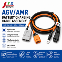Cable de Carga de Batería AGV de Alta Corriente Personalizado con Conector para Arnés de Cables de Robot Móvil de Almacén AMR