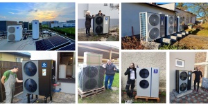 Pompe à chaleur air-eau NuLite New Energy 15KW 20KW pour chauffage au sol, Pologne, Pompe à chaleur EVI - Product Image 3
