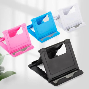 <b>Table</b> Phone Holder Bracket Adjustable Desktop Stand Folding Universal Mobile Phone Stand Storage Rack - Product Image 2