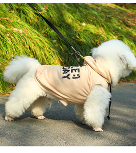 Sudadera con capucha para perro, verde, beige, Naranja, Rosa, de fabricante al por mayor - Product Image 1