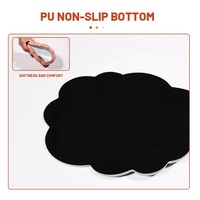 Gradient Cloud Gaming Clavier Tapis de Souris Cloud Tapis de Souris Ergonomique Laika Mousse à Mémoire Support Antidérapant Tapis de Souris pour Bureau Maison