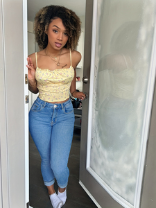 <span class=keywords><strong>Jean</strong></span> crayon bleu clair très extensible <span class=keywords><strong>pour</strong></span> <span class=keywords><strong>femme</strong></span>, <span class=keywords><strong>taille</strong></span> haute, coupe droite, longueur intégrale, en denim délavé, grandes tailles - Product Image 4
