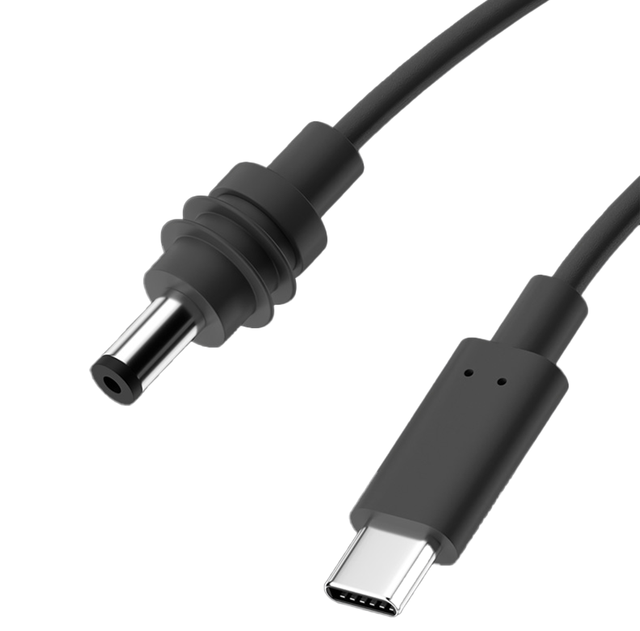 High Quality Waterproof 100W 2M/5M/10M Length Extension Charging Starlink Wire Type C to DC5.5*2.1mm Port Male Power Cable
