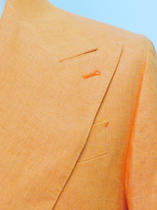 Costume d'affaires pour hommes de Style classique Slim Fit 2 pièces sur mesure en laine mode vente chaude grande taille plissé conception respirante - Product Image 2