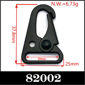 מפעל ישיר מכירות אספקת מספר גדול של חומרת אביזרי מתכת מפתח שרשרת מקרה אבזם מתכת חגורת אבזם - Product Image 4