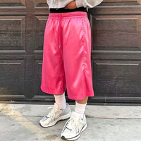 Shorts d'été personnalisés YYSY OEM pour homme, en nylon et polyester, avec bande latérale, coupe ample et décontractée, style jogger.