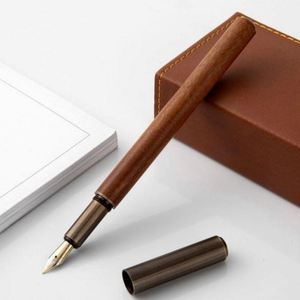 Promotional Luxury Sandalwood Fountain <b>Pen</b> High Quality Signature <b>Pens</b> with Custom logo As Gifts for Corporate Business Events - Product Image 5