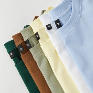 เสื้อยืดคอตตอน 100% หนัก 230GSM ทรงโอเวอร์ไซส์ พิมพ์ลาย ไหล่ตก ทรงยาว แบบยูนิเซ็กส์ ผ้าถักเรียบ สำหรับผู้ชาย - Product Image 2