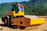 Compacteur à rouleaux vibrant de marque renommée à vendre SR40-G 276kW 40000kg pour travaux lourds
