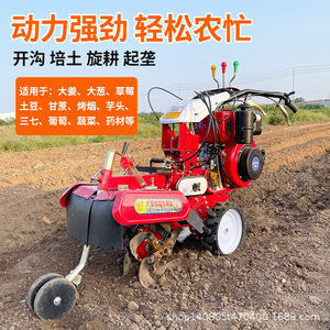 Cultivador con Motor de Gasolina de 2.5 Hp, Color Rojo, para Uso en Jardín y Granja - Product Image 3