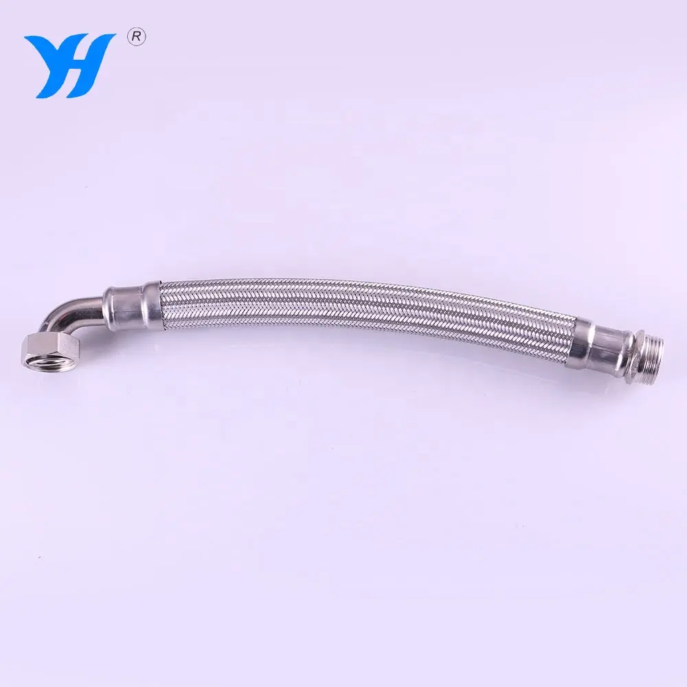 Large caliber stainless steel wire braided water hose pipe