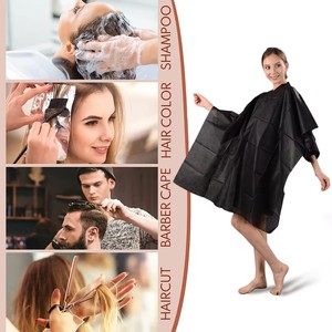 Cape <span class=keywords><strong>de</strong></span> <span class=keywords><strong>coiffure</strong></span> jetable transparente et imperméable pour salon, tablier <span class=keywords><strong>de</strong></span> <span class=keywords><strong>coiffure</strong></span> non tissé - Product Image 3