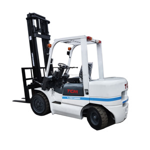 Montacargas Diésel Usado TCM de 30-3 Toneladas y 3 Metros con Motor Isuzu para Minoristas y Talleres de Reparación de Maquinaria, Importado de Japón - Product Image 1