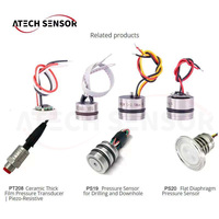 Atech-Capteur de pression piézorésistif en acier inoxydable 316L de 6MPa à 60MPa pour respirateur, manomètre intelligent