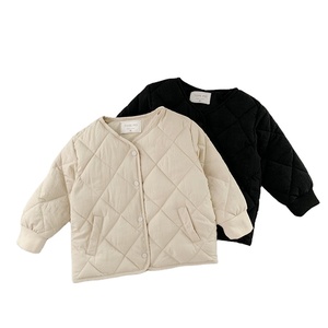 Manteau personnalisé pour bébés filles à approvisionnement direct transfrontalier vêtements pour enfants de style coréen veste en duvet d'extérieur - Product Image 1