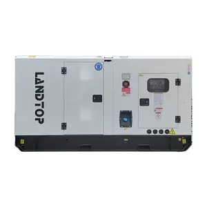 Super silent 30kw 3 phase electric generator diesel power genset 30kva 30 kva diesel generator 30kw 30 kw