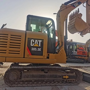 Excavadora 305.5E 2021 con Motor Cummins, Controlada por PLC, 5.5 Toneladas, Amarilla, Montada sobre Orugas, Equipo de Construcción - Product Image 5