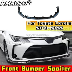 For Toyota Corolla 2019-2022 <b>Car</b> Accessories Front Bumper Lip Splitter <b>Diffuser</b> Spoiler Bumper Lip Protector Modification Part - Product Image 1
