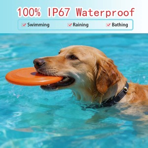Smart Electric Dog Training Collar with <b>Vibration</b> and Shock Modes Rechargeable IPX7 Waterproof for Dogs - Product Image 2